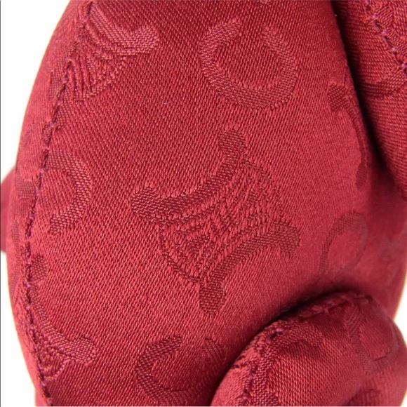 New CELINE C Macadam Teddy Bear Set of 2 $795 Retail - Picture 4 of 15